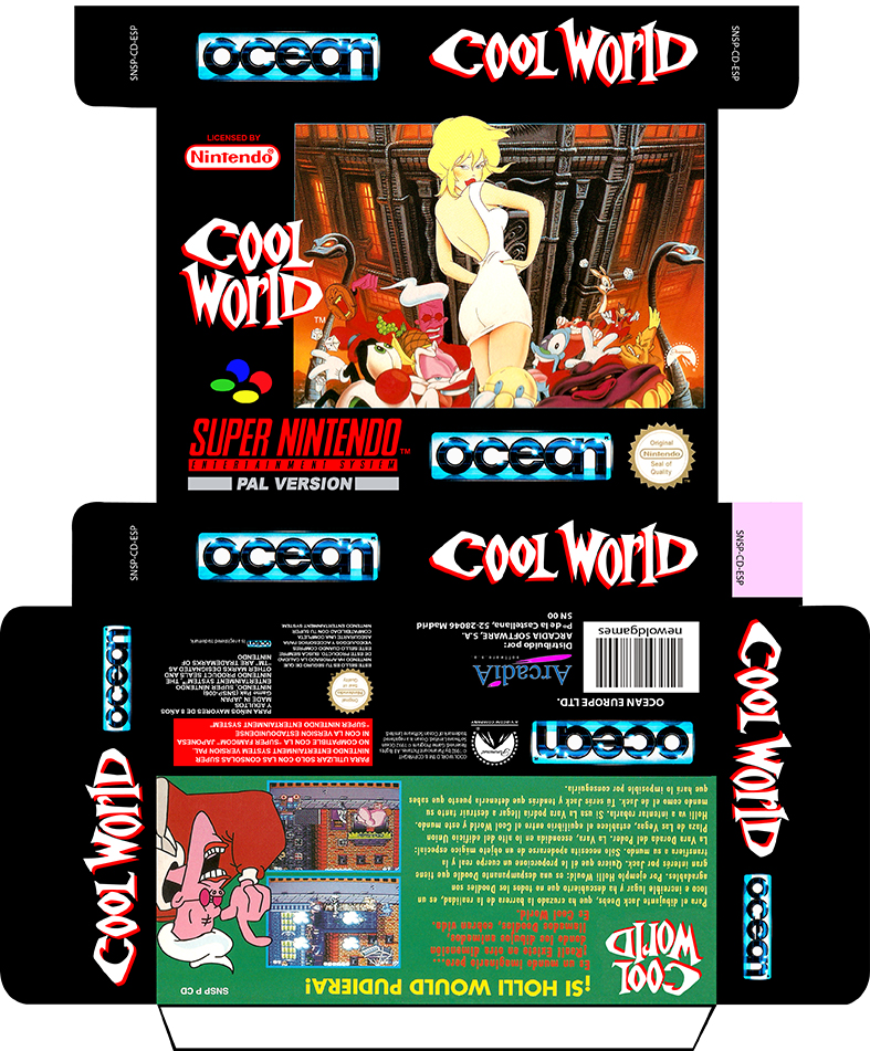 COOL WORLD PAL ESP CAJA SNES