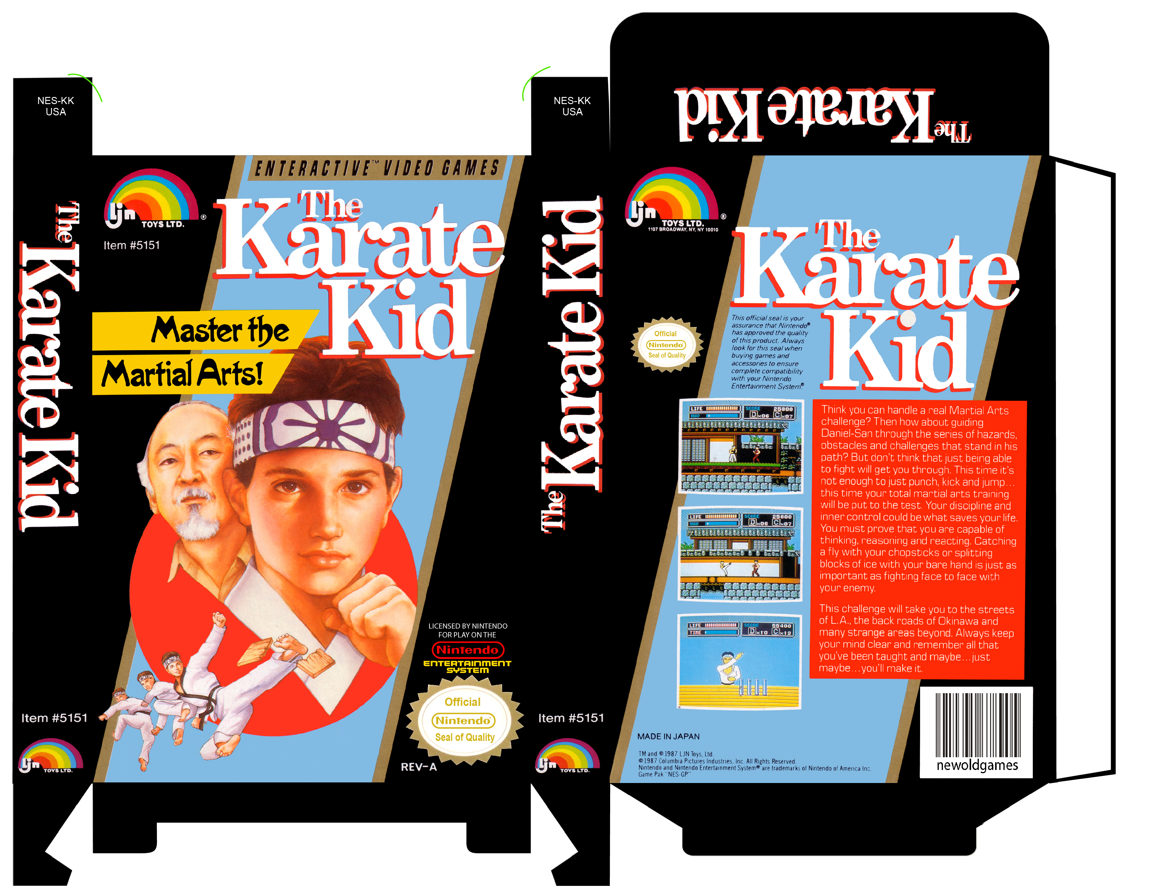 KARATE KID NTSC NES