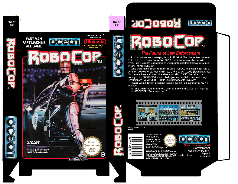 ROBOCOP 1 PAL ESP CAJA BOX