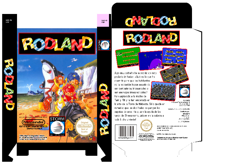 RODLAND PAL ESP CAJA BOX PLANTILLA NES