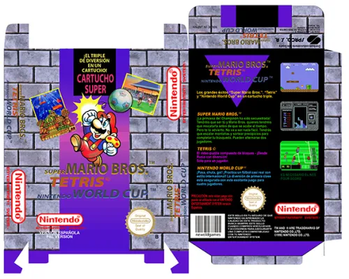 3 EN 1 NINTENDO NES