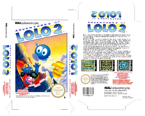 ADVENTURES OF LOLO 2 PAL ESP