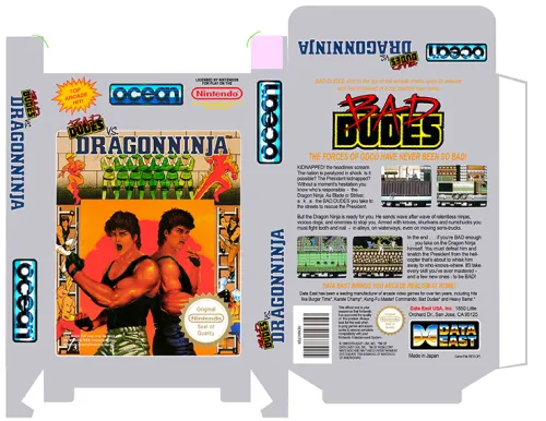 BAD DUDES vs DRAGON NINJA