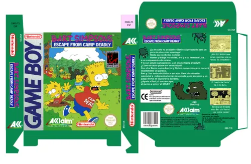 BART SIMPSON'S ESCAPE FROM DEADLY CAMP