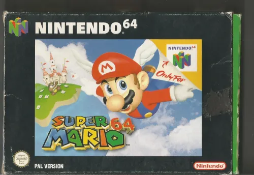SUPER MARIO 64 PAL ESP escaneos