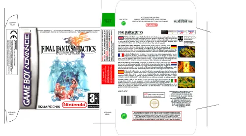 FINAL FANTASY TACTICS PAL EUR ESP