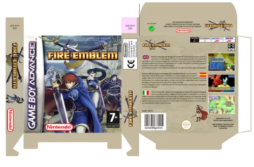 FIRE EMBLEM SWORD OF SEALS