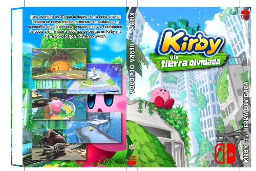 KIRBY Y LA TIERRA OLVIDADA /cartoncillo 350