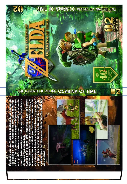 ZELDA OCARINA OF TIME  mod.link/cartoncillo 350