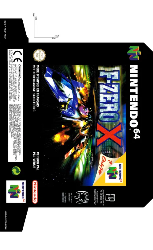 FZERO X EUR A4 escaneos