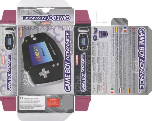 GBA NEGRA BLACK PAL EUR ESP A3 escaneos