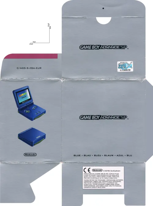 GBA SP AZUL A3 escaneos