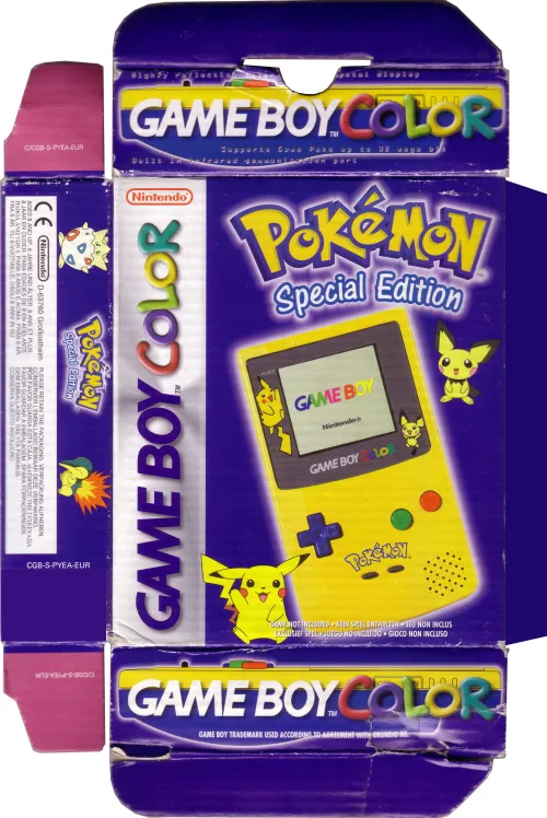 GAME BOY COLOR POKEMON SPECIAL A4 escaneos