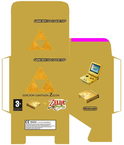 GBA SP ZELDA A4 maquetada