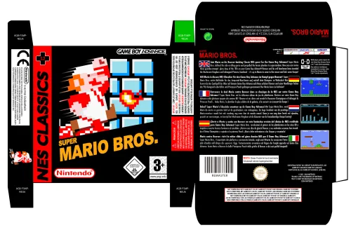 MARIO BROS NES CLASSIC