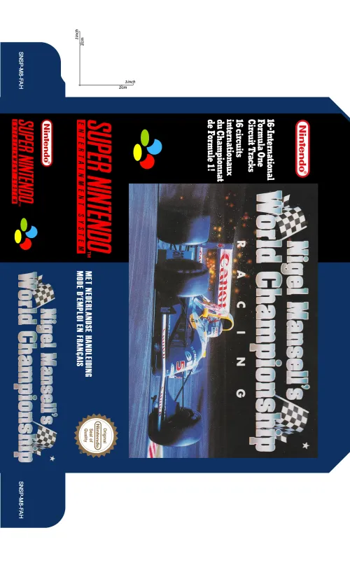 NigelMansellSWorldChampionship escaneos A4