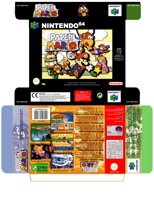 PAPER MARIO PAL EUR MULTIIDIOMA