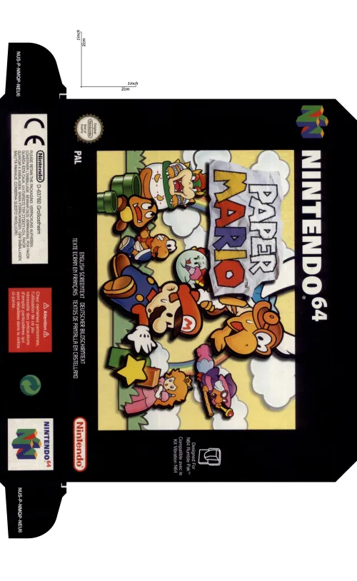 PAPER MARIO EUR MULTI A4 escaneos