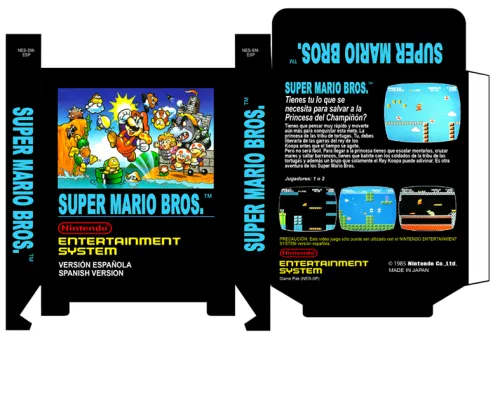 SUPER MARIO BROS CAJA PEQUEÑA