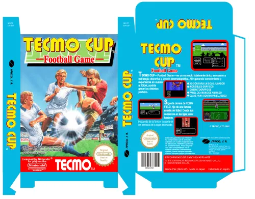 TECMO CUP FOOTBALL GAME PAL ESP A3