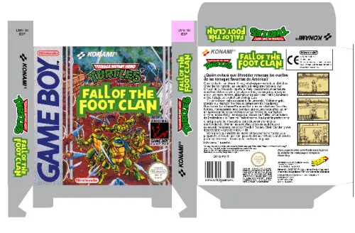 TURTLES FALL OF THE FOOT CLAN