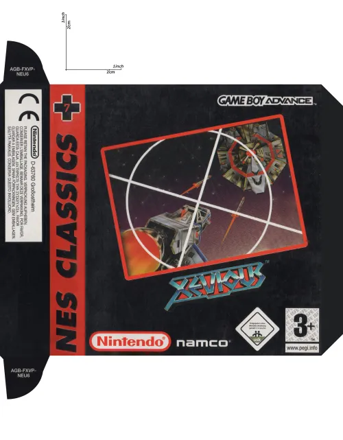 XEVIOUS NES CLASSIC A4 scans