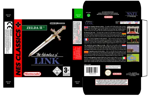 ZELDA 2 NES CLASSIC