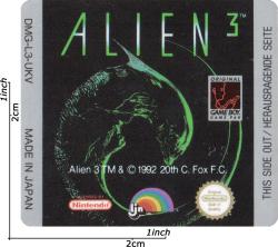 ALIEN 3 PAL UKV escaneo
