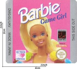 BARBIE GAME GIRL EUR