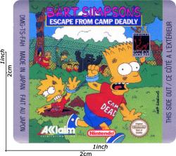 BART SIMPSONS ESCAPE PAL FAH escaneo