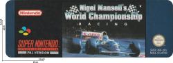 NIGEL MANSELL'S WORLD CHAMPIONSHIP escaneo