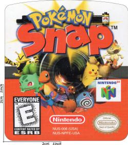 POKEMON SNAP USA escaneo