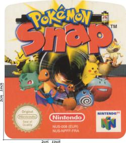 POKEMON SNAP EUR escaneo