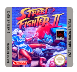 STREET FIGHTER 2 PAL ESP maquetada