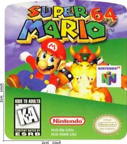 SUPER MARIO 64 USA