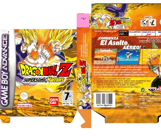 DRAGON BALL SUPERSONIC WARRIORS PAL ESPAÑA GBA GAME BOY ADVANCE