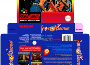 ART OF FIGHTING PAL ESP SNES CAJA BOX