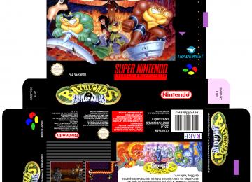 BATTLETOADS BATTLEMANIACS SNES