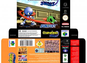 CHAMELEON TWIST N64 CAJA BOX