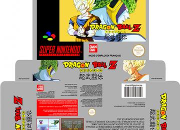 DRAGON BALL BUTODEN PAL FRANCIA CAJA BOX PORTRAIT