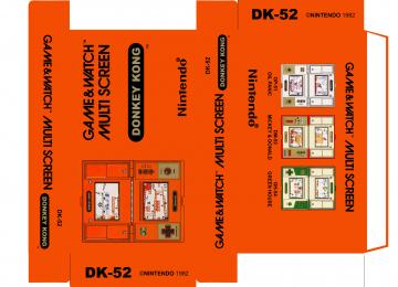 DONKEY KONG DK-52 MULTISCREEN PAL CAJA BOX