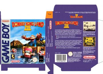 DONKEY KONG LAND 3 GB PAL ESP CAJA BOX 