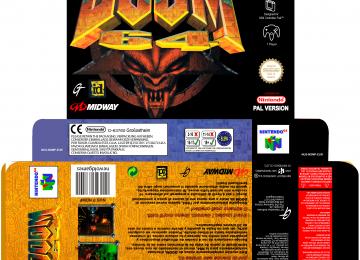 DOOM 64 NINTENDO 64 CAJA BOX