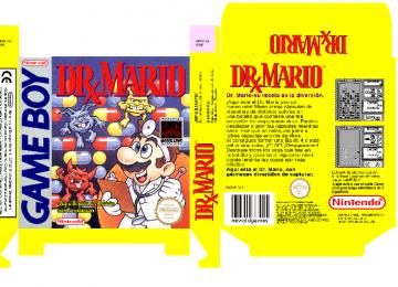 DR MARIO GAME BOY CAJA BOX PAL ESP