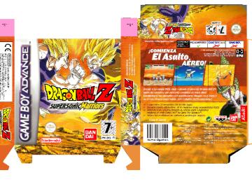 DRAGON BALL SUPERSONIC WARRIORS PAL ESPAÑA GBA GAME BOY ADVANCE