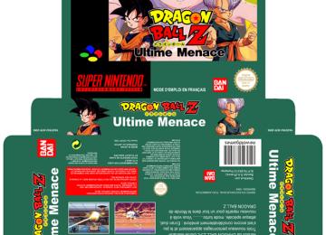 DRAGON BALL Z ULTIMATE MENACE BUTOUDEN PAL FRA visu PAL FRANCE 16 BIT SNES CAJA BOX