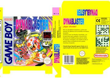 DYNABLASTER CAJA PORTRAIR PAL ESPAÑA NINTENDO REPRO RETRO ORIGINAL