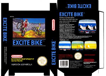 EXCITE BIKE CAJA PAL RETRO ESP NINTENDO