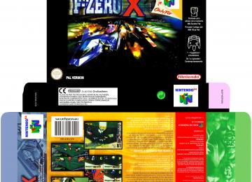 F ZERO N64 CAJA BOX