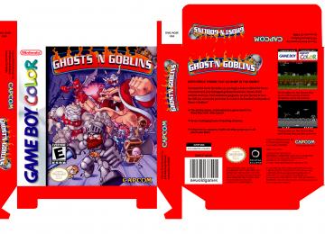 GHOST'N GOBLINS USA CAJA BOX